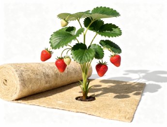 Rouleau de paillage HERBI'CHANVRE 500 g/m² - 0,88m x 5m