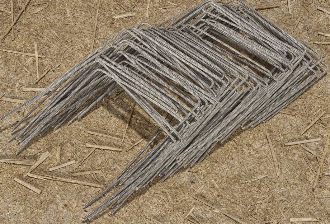 Accessoire : Agrafes métalliques biseauté 20 x 20 x 20cm / Lot de 100
